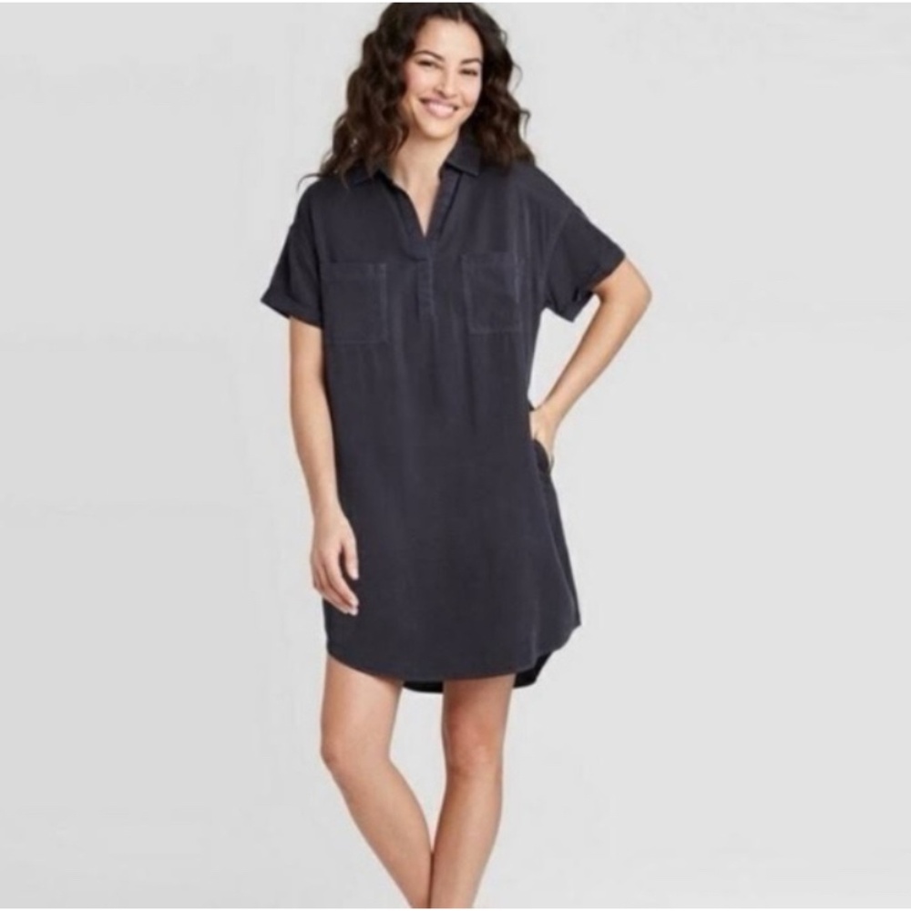 Universal Thread | Short Sleeve Collared Popover … - image 1